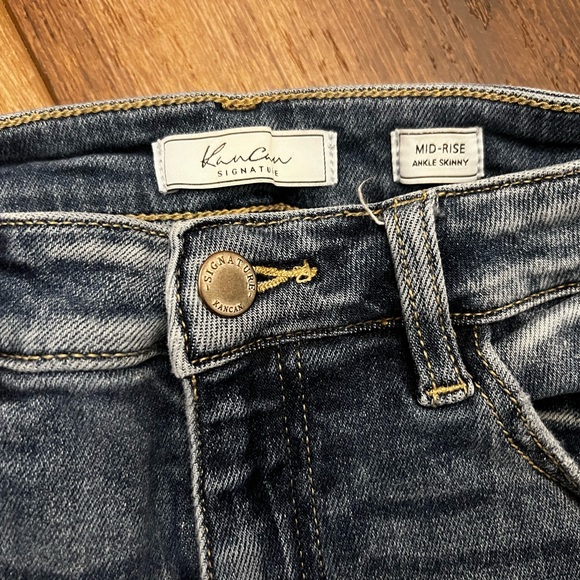 Women’s Kancan Ankle Skinny Jeans Size 27 - Picture 3 of 4